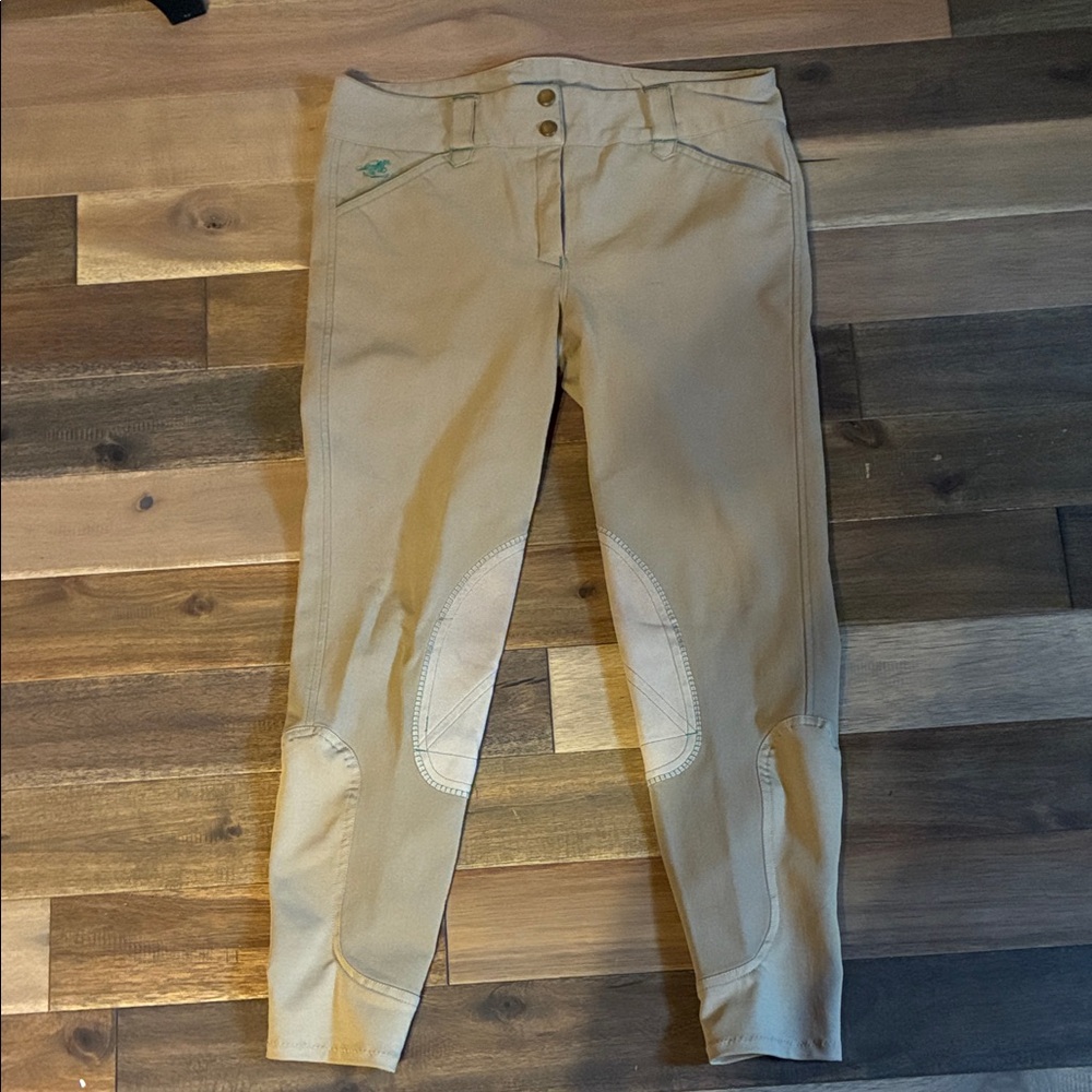 Women's Piper Knee Patch Breeches - Beige